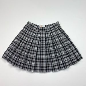 Women’s Cali 1850 Pleated Plaid Mini Skirt Size XS